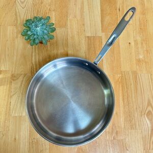 Emeril 3qt Quart Skillet Stainless Steel Copper Core Deep Saute Fry Pan No Lid